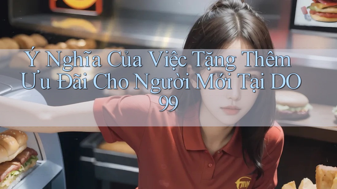 Ý Nghĩa Của Việc Tặng Thêm Ưu Đãi Cho Người Mới Tại DO99 Ý Nghĩa Của Việc Tặng Thêm Ưu Đãi Cho Người Mới Tại DO99